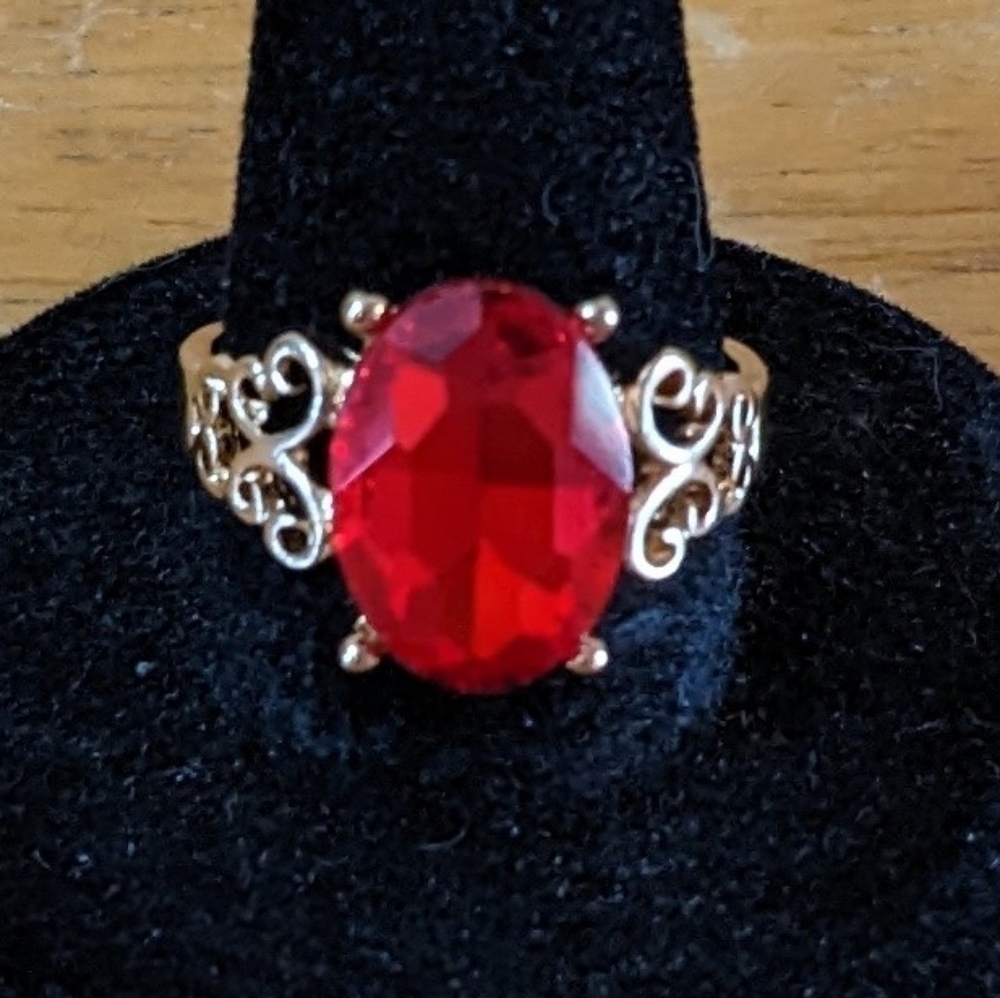 New Western Ring Waterish Lightning Color for women, Size 8, T1B7I, T1